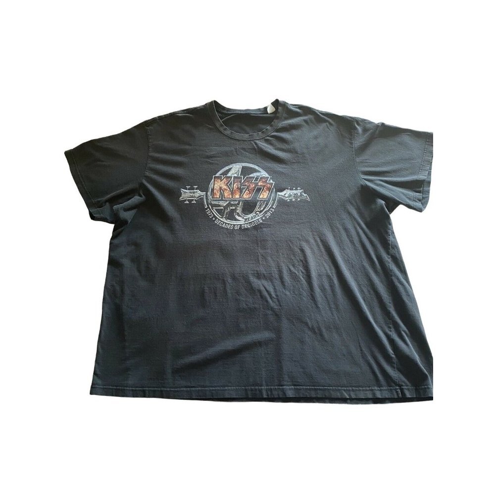 KISS decades of decibles 2013 Graphic T Shirt 5XL